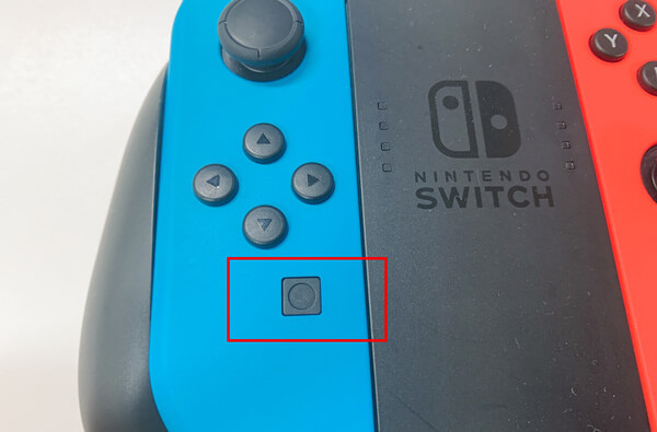 switchのキャプチャーボタン
