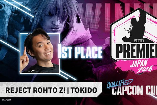 「CAPCOM Pro Tour 2024 SUPER PREMIER JAPAN」結果公開！優勝はTokido選手