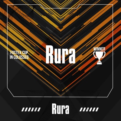 大会優勝はRura選手！
