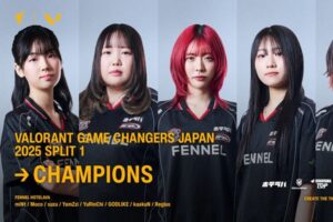 「FENNEL HOTELAVA」VGCJ 2025 Split 1で日本一に！Split 2へ進出
