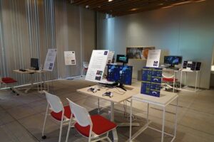 ①実機を使ったeスポーツ体験ゾーン