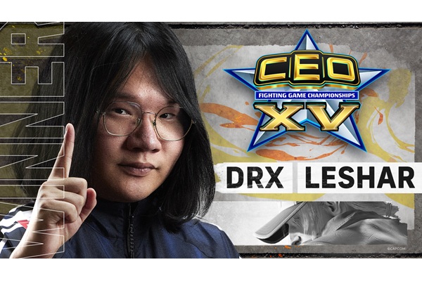 「CAPCOM Pro Tour Premier CEO 2025」5月大会に続きLESHAR選手が優勝!