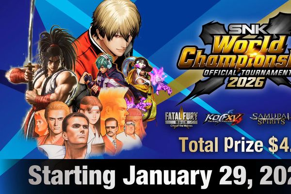 SNK格闘ゲームの世界大会「SNK World Championship 2026」来年1/29開幕！