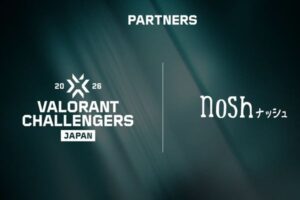 「VALORANT Challengers Japan 2026」にナッシュが協賛!キャンペーン実施も