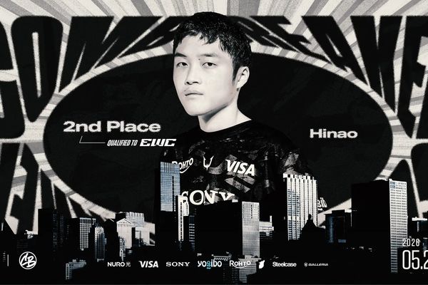 「REJECT」ひなお選手が北米大会で準優勝！「EWC 2026」出場権を獲得