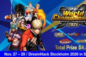 「SNK World Championship 2026 Finals」11月にスウェーデンで開催！